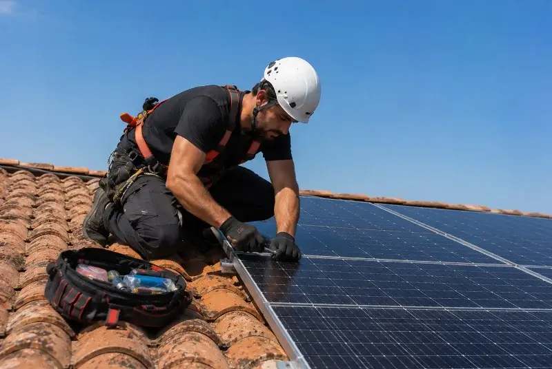 Maintenance et monitoring de panneaux solaires à Villard-Bonnot