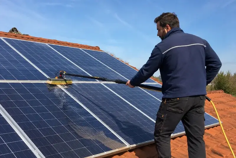 Nettoyage et entretien de panneaux solaires à Villard-Bonnot